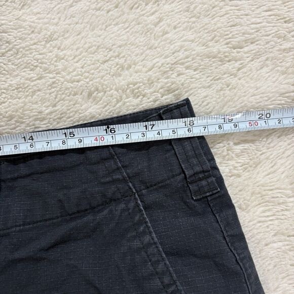 Nike SB Pants Mens 36x31 Black Cargo Ripstop Straight Loose Skateoboard Utility - Picture 10 of 13